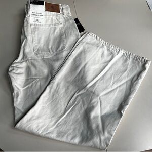 Ralph Lauren Ivory High Rise Wide Leg Jeans - Size 14 - NWT